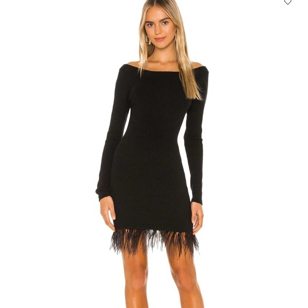 NWT Lovers and Friends Medici Dress in Black Medium